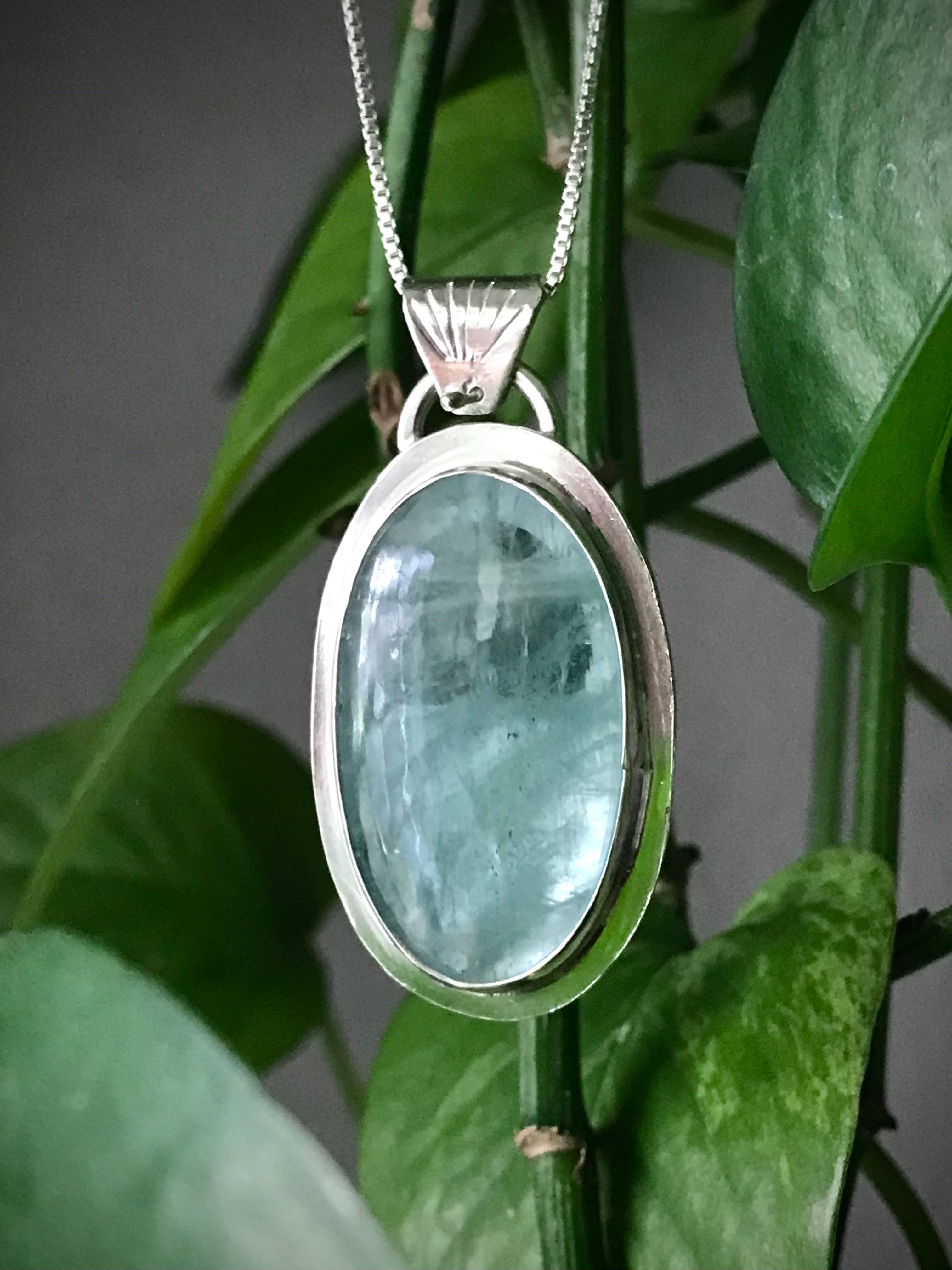 Aquamarine Clarity Necklace