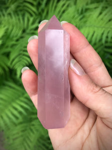 Rose Quartz Crystal Tower