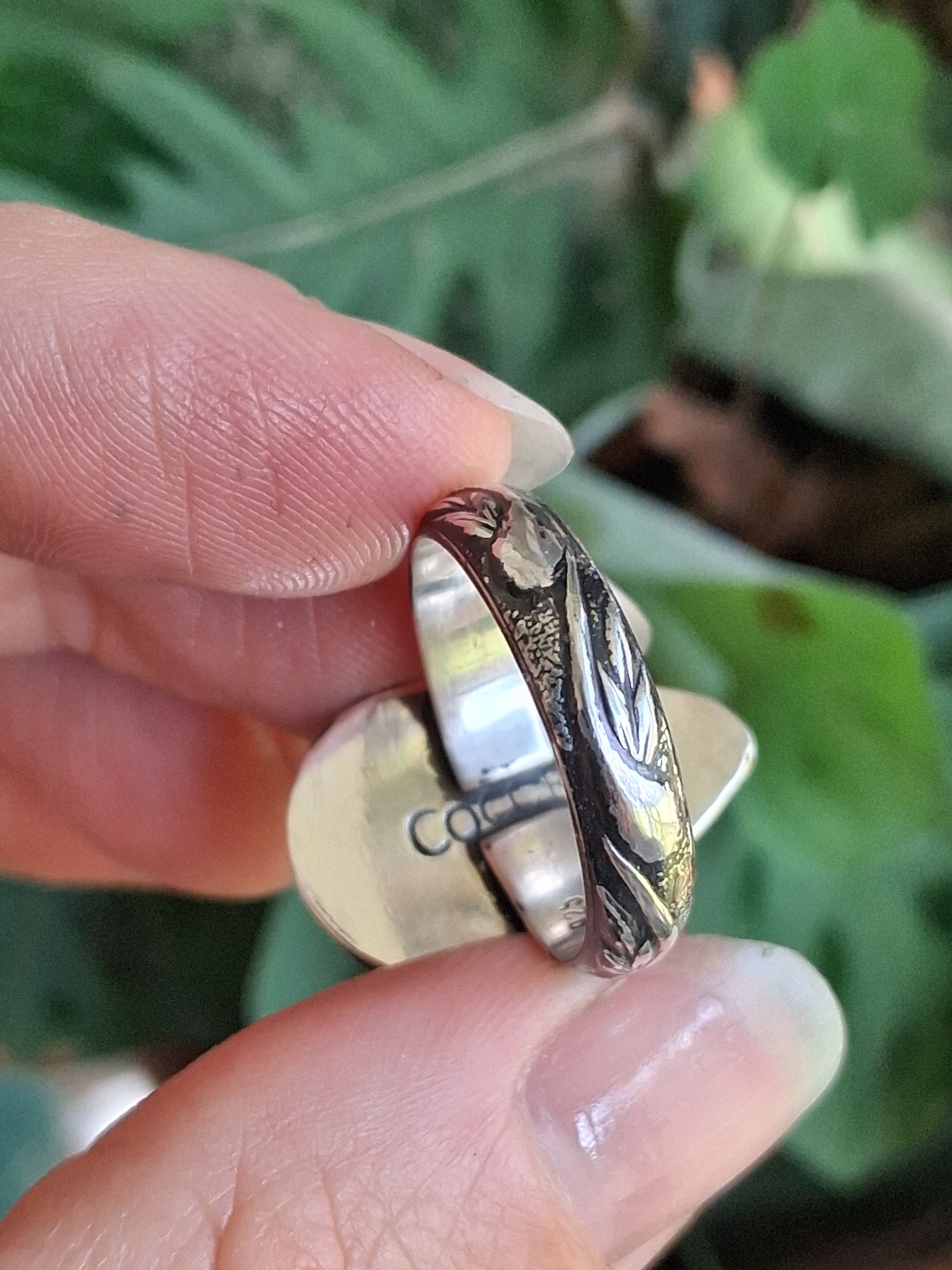 Rainbow Moonstone Galaxy Skies Empower-Ring