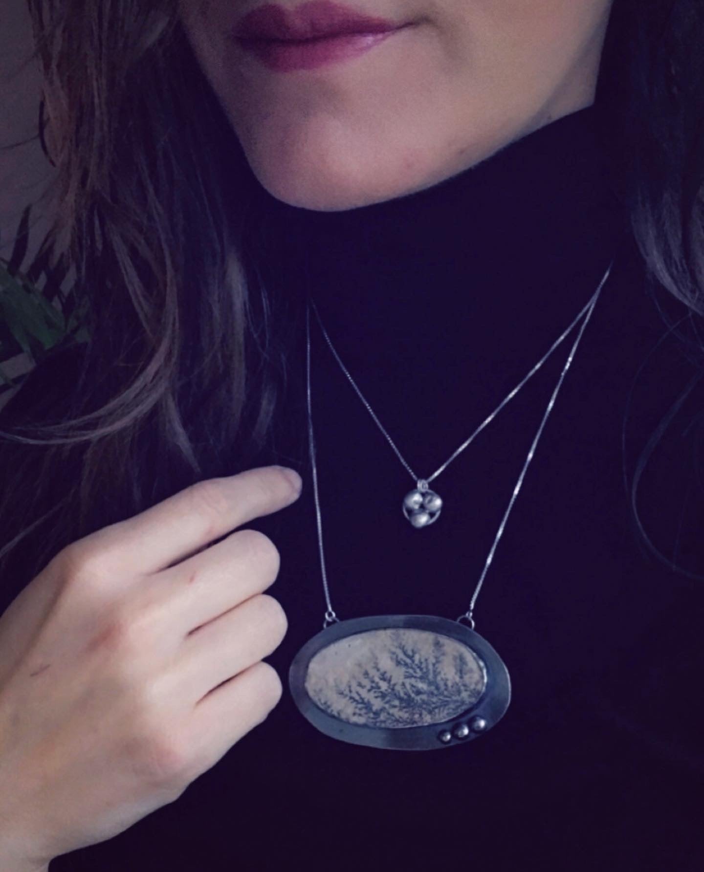 Earth Warrior Shield Necklace : Roots Restore